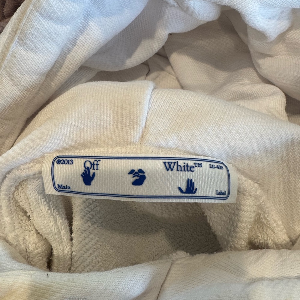 Off-White Cream Sweatshirt